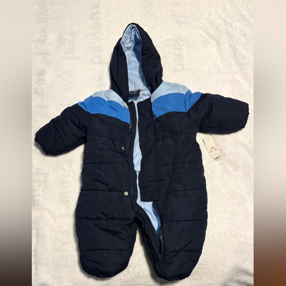 Faded glory one piece snow suit for toddlers